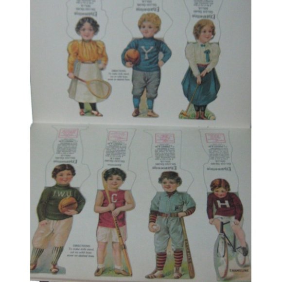 Antique Advertising Paper Dolls by Barbara Whitton Jendrick - Picture 3 of 6